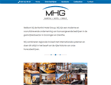 Tablet Screenshot of martinihotelgroup.nl